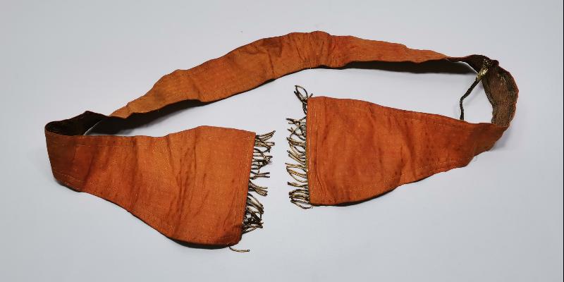 OSMANLI DÖNEMİ RUM İŞİ ALTIN SIRMA İŞLEMELİ PAPAZ ATKISI