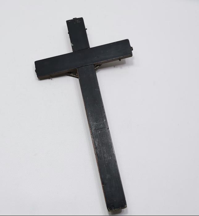 OSMANLI DÖNEMİ RUM İŞİ ÇARMIHA GERİLMİŞ HAZRETİ İSA HEYKELİ - CRUCIFIX