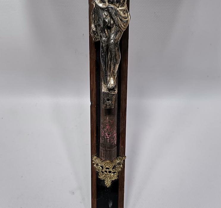 OSMANLI DÖNEMİ RUM İŞİ ÇARMIHA GERİLMİŞ HAZRETİ İSA HEYKELİ - CRUCIFIX