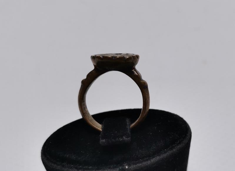 OSMANLI DÖNEMİ ÜZERİNDE MUHAMMED YAZILI BRONZ YÜZÜK