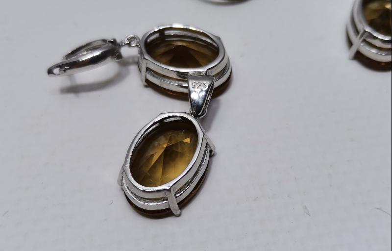 ZULTANİT TAŞLI GÜMÜŞ TAKI SETİ