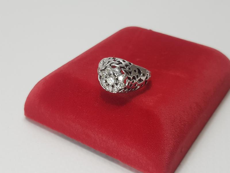 ANTİKA DOKUZTAŞ PIRLANTA YÜZÜK