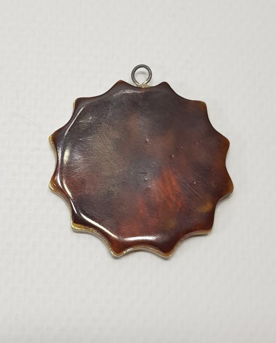 BİR YÜZÜ BAĞA BİR YÜZÜ SEDEF ÇOK NADİR ANTİKA BEKTAŞİ TESLİM TAŞI