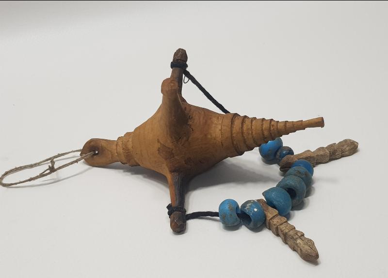 OSMANLI DÖNEMİ ANADOLU ŞAMAN KÜLTÜRÜ: BEREKET TANRIÇASI KYBELE FORMLU ÇİTLEMBİK EV NAZARLIĞI