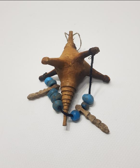 OSMANLI DÖNEMİ ANADOLU ŞAMAN KÜLTÜRÜ: BEREKET TANRIÇASI KYBELE FORMLU ÇİTLEMBİK EV NAZARLIĞI