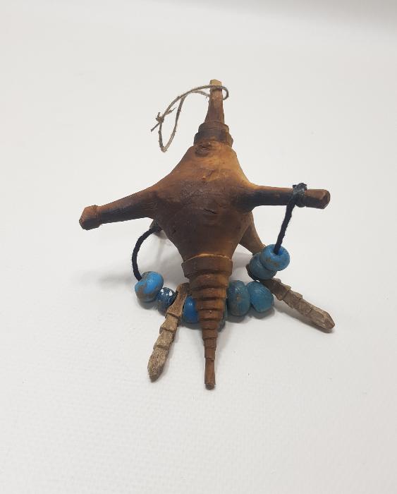 OSMANLI DÖNEMİ ANADOLU ŞAMAN KÜLTÜRÜ: BEREKET TANRIÇASI KYBELE FORMLU ÇİTLEMBİK EV NAZARLIĞI