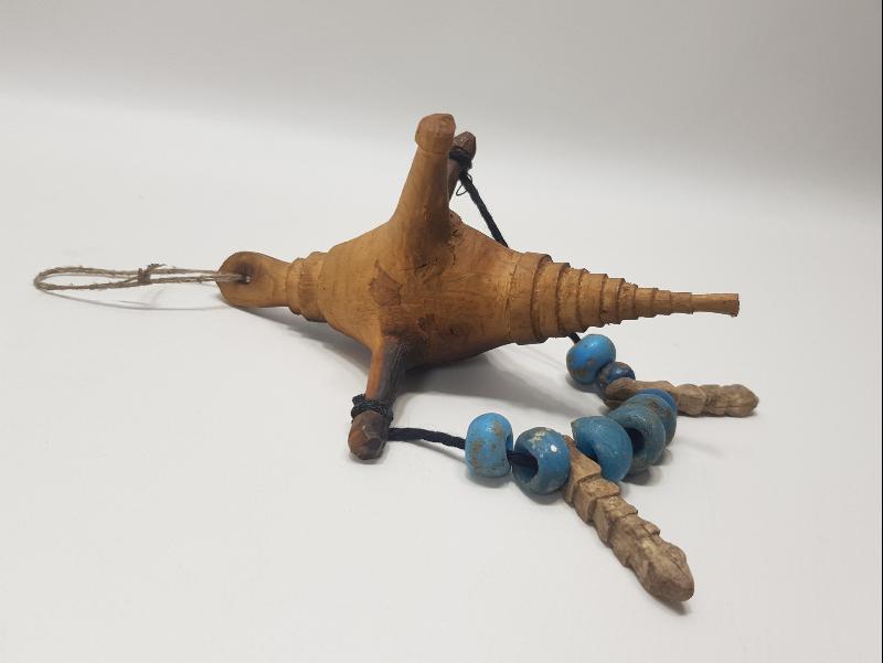 OSMANLI DÖNEMİ ANADOLU ŞAMAN KÜLTÜRÜ: BEREKET TANRIÇASI KYBELE FORMLU ÇİTLEMBİK EV NAZARLIĞI