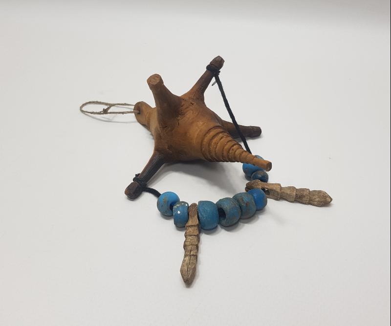 OSMANLI DÖNEMİ ANADOLU ŞAMAN KÜLTÜRÜ: BEREKET TANRIÇASI KYBELE FORMLU ÇİTLEMBİK EV NAZARLIĞI