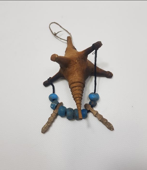 OSMANLI DÖNEMİ ANADOLU ŞAMAN KÜLTÜRÜ: BEREKET TANRIÇASI KYBELE FORMLU ÇİTLEMBİK EV NAZARLIĞI