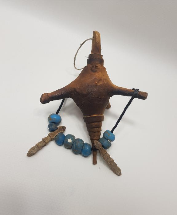 OSMANLI DÖNEMİ ANADOLU ŞAMAN KÜLTÜRÜ: BEREKET TANRIÇASI KYBELE FORMLU ÇİTLEMBİK EV NAZARLIĞI