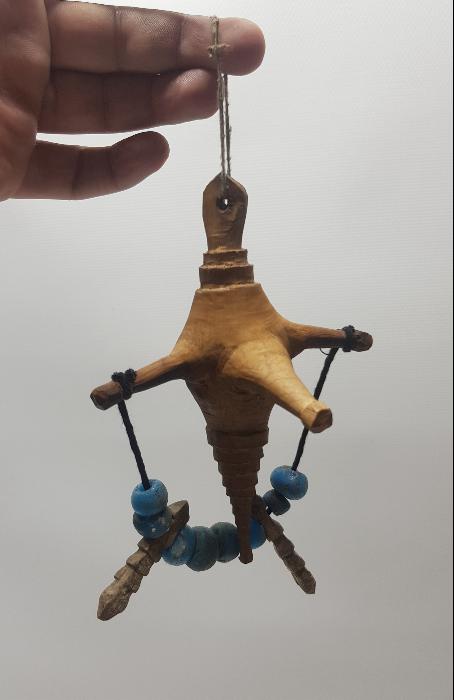 OSMANLI DÖNEMİ ANADOLU ŞAMAN KÜLTÜRÜ: BEREKET TANRIÇASI KYBELE FORMLU ÇİTLEMBİK EV NAZARLIĞI