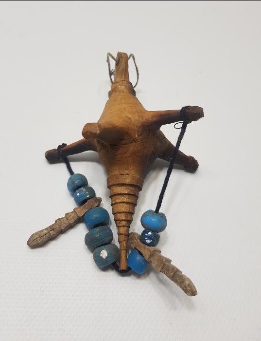 OSMANLI DÖNEMİ ANADOLU ŞAMAN KÜLTÜRÜ: BEREKET TANRIÇASI KYBELE FORMLU ÇİTLEMBİK EV NAZARLIĞI