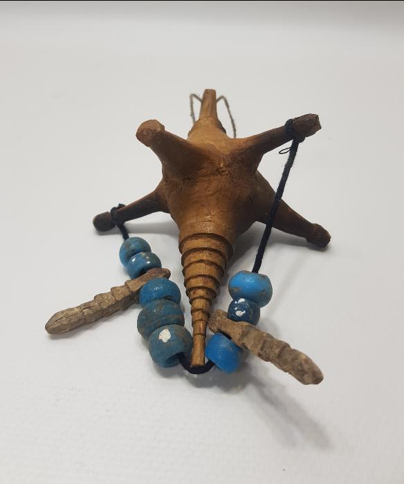 OSMANLI DÖNEMİ ANADOLU ŞAMAN KÜLTÜRÜ: BEREKET TANRIÇASI KYBELE FORMLU ÇİTLEMBİK EV NAZARLIĞI