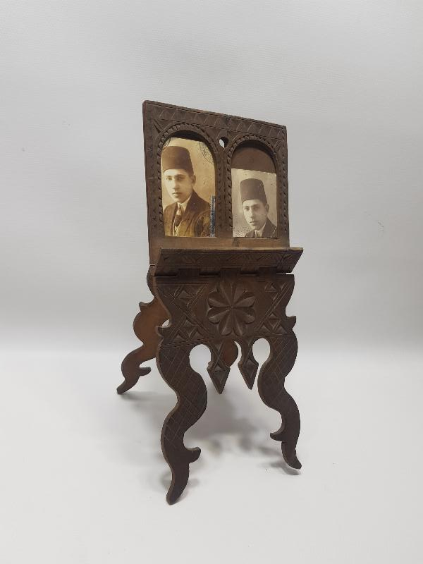 OSMANLI DÖNEMİ ÇOK NADİR EL OYMA İŞÇİLİKLİ AHŞAP RESİMLİK