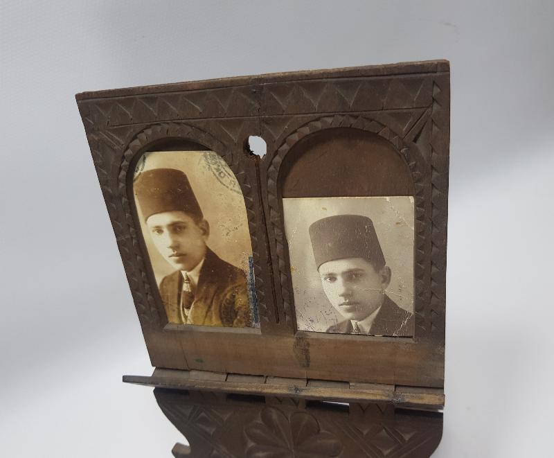 OSMANLI DÖNEMİ ÇOK NADİR EL OYMA İŞÇİLİKLİ AHŞAP RESİMLİK