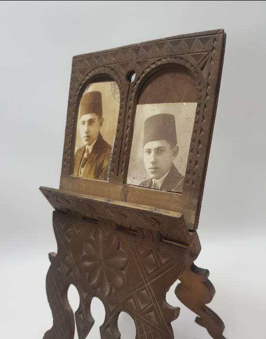 OSMANLI DÖNEMİ ÇOK NADİR EL OYMA İŞÇİLİKLİ AHŞAP RESİMLİK