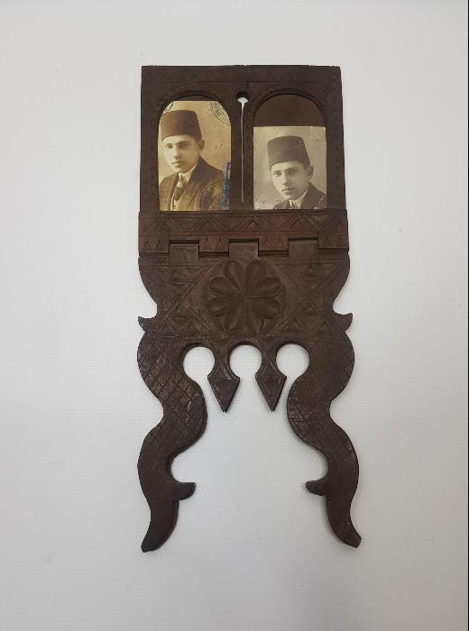 OSMANLI DÖNEMİ ÇOK NADİR EL OYMA İŞÇİLİKLİ AHŞAP RESİMLİK