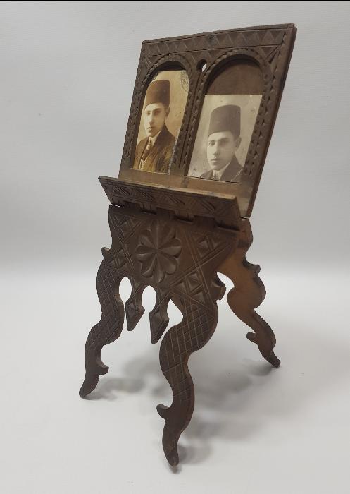 OSMANLI DÖNEMİ ÇOK NADİR EL OYMA İŞÇİLİKLİ AHŞAP RESİMLİK