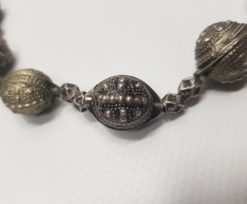 OSMANLI DÖNEMİ ERMENİ İŞİ GÜMÜŞ GERDANLIK