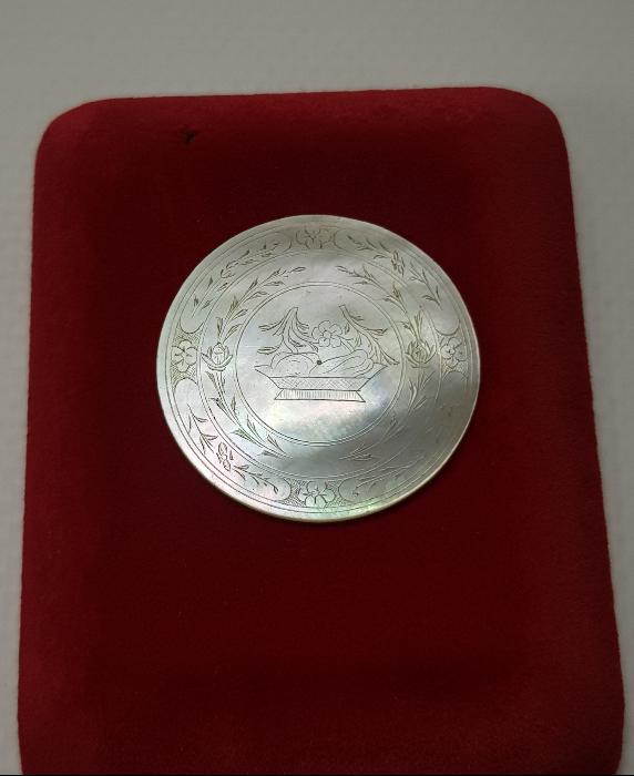 OSMANLI DÖNEMİ RUM CEMİYETİ NADİR SEDEF JETON