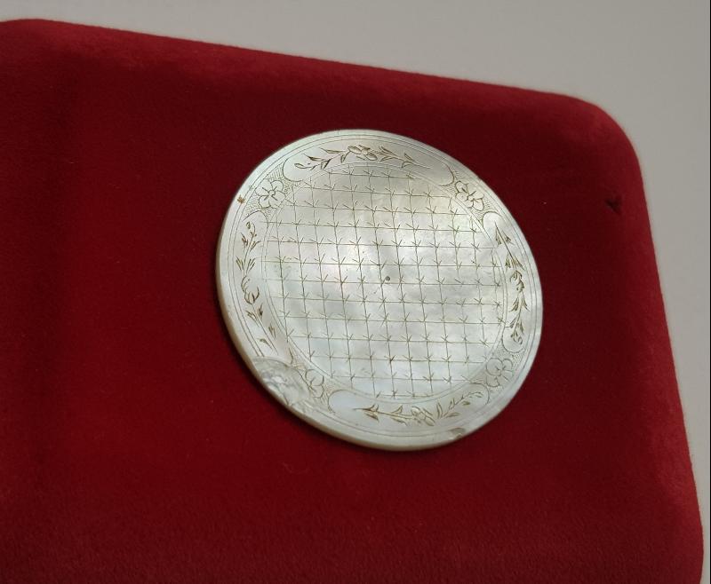 OSMANLI DÖNEMİ RUM CEMİYETİ NADİR SEDEF JETON