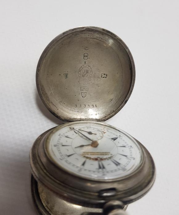 OSMANLI DÖNEMİ SERKİSOF CONSTANTINOPLE GÜMÜŞ CEP SAATİ 