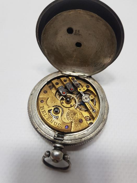 OSMANLI DÖNEMİ SERKİSOF CONSTANTINOPLE GÜMÜŞ CEP SAATİ 