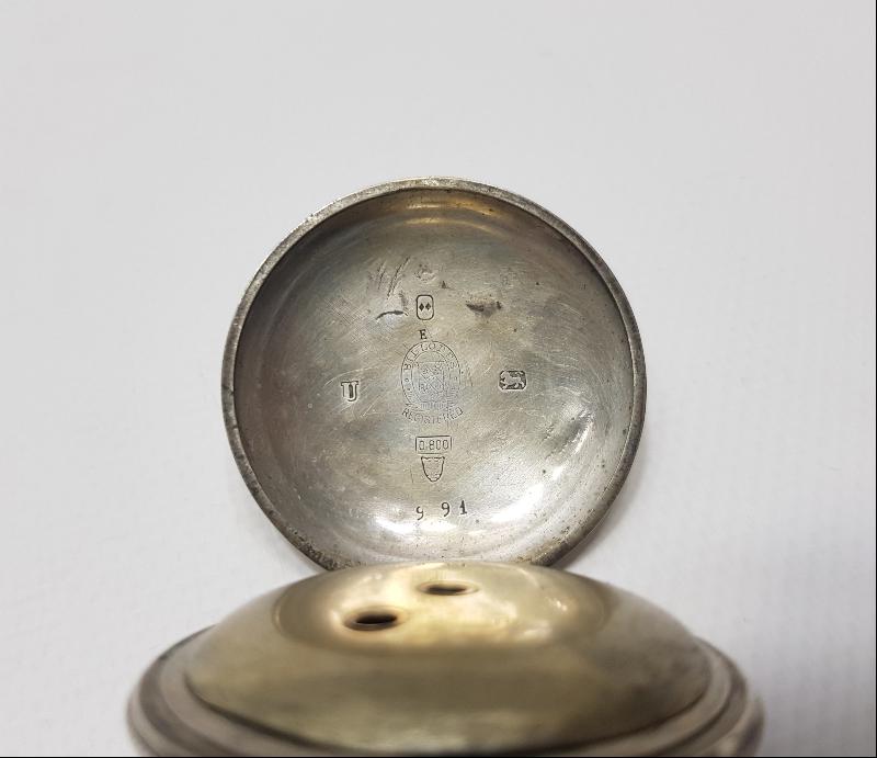 OSMANLI DÖNEMİ SERKİSOF CONSTANTINOPLE GÜMÜŞ CEP SAATİ 