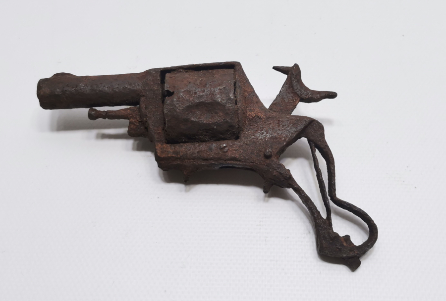 1. DÜNYA SAVAŞI DÖNEMİ DEKORATİF OSMANLI SUBAY TABANCASI