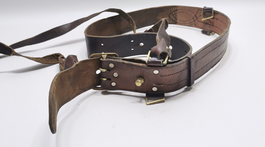 1. DÜNYA SAVAŞI DÖNEMİ OSMANLI SUBAY KEMERİ VE ASKISI