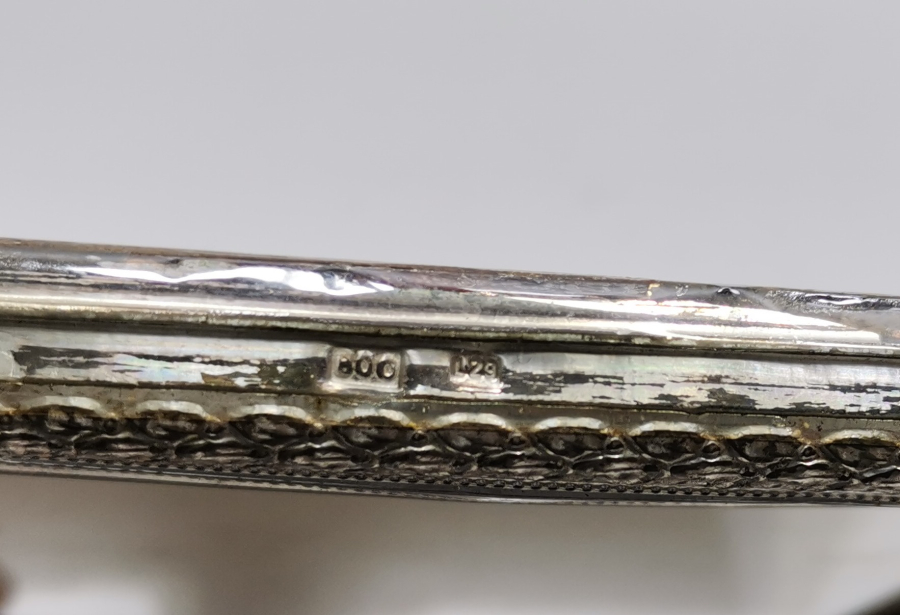 ANTİKA GÜMÜŞ FOTOĞRAF ÇERÇEVESİ