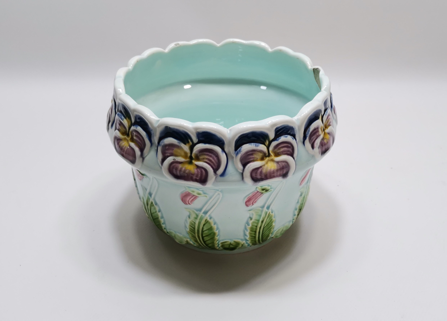 ÖZEL ÜRETİM ANTİKA PORSELEN SAKSI