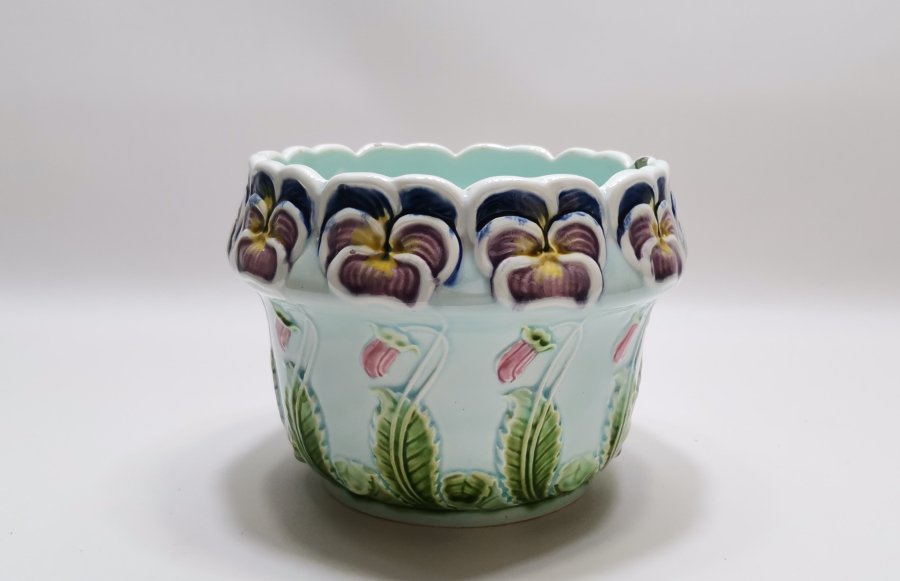 ÖZEL ÜRETİM ANTİKA PORSELEN SAKSI