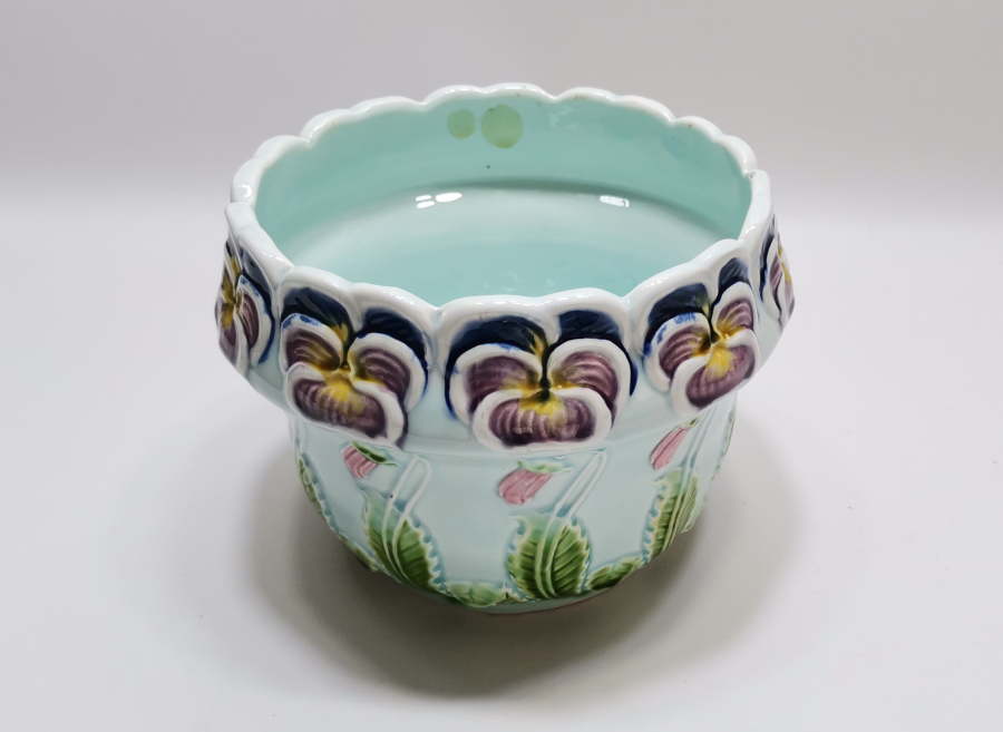 ÖZEL ÜRETİM ANTİKA PORSELEN SAKSI