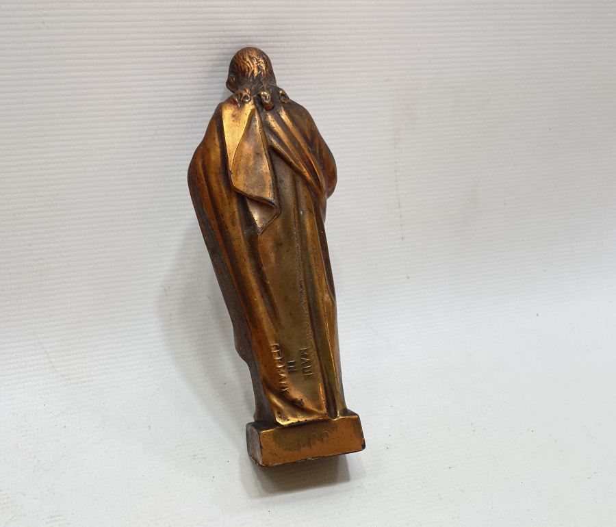 BRONZDAN MAMUL ANTİKA İSA FİGÜRÜ