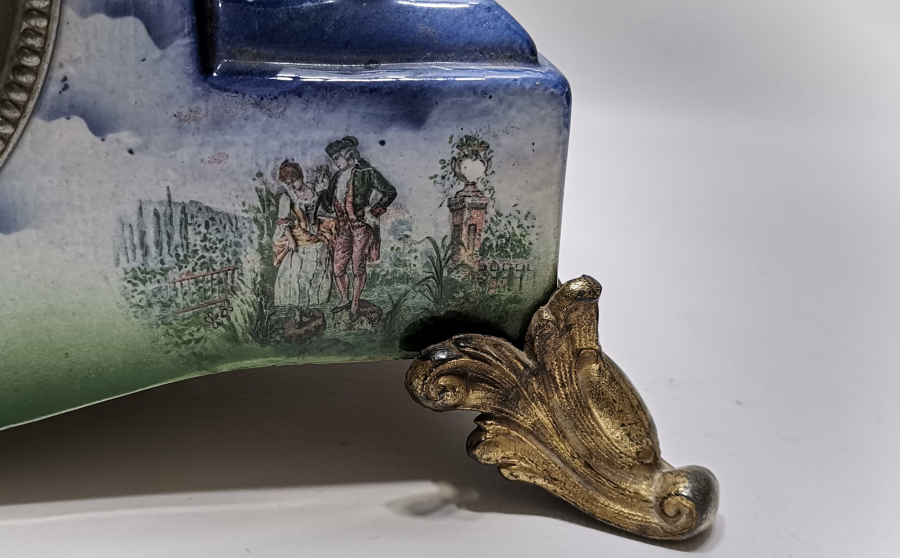 BÜYÜK BOY ANTİKA ŞÖMİNE SAATİ