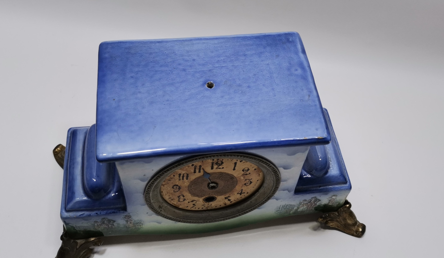 BÜYÜK BOY ANTİKA ŞÖMİNE SAATİ