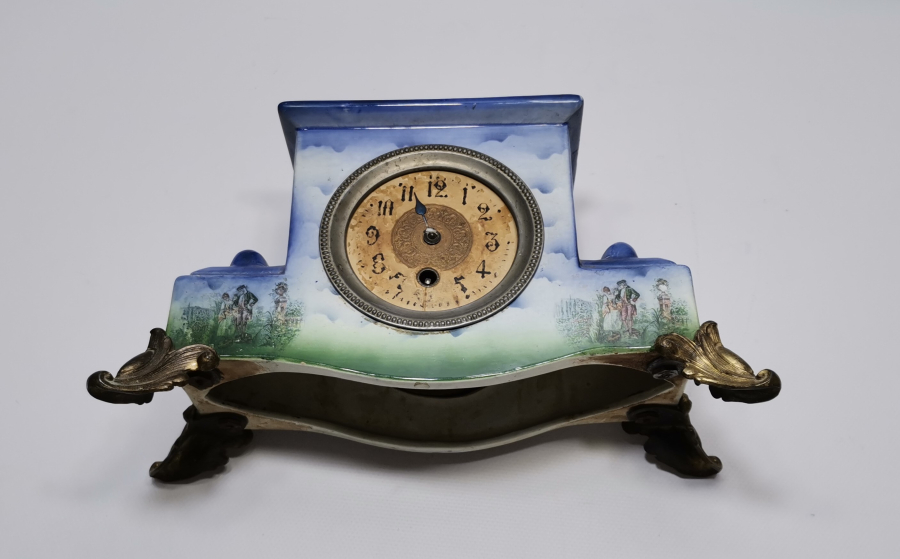 BÜYÜK BOY ANTİKA ŞÖMİNE SAATİ