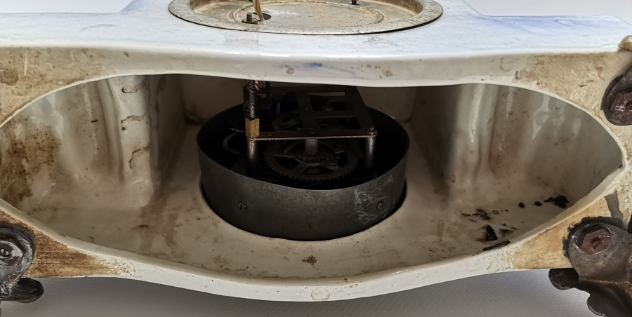 BÜYÜK BOY ANTİKA ŞÖMİNE SAATİ