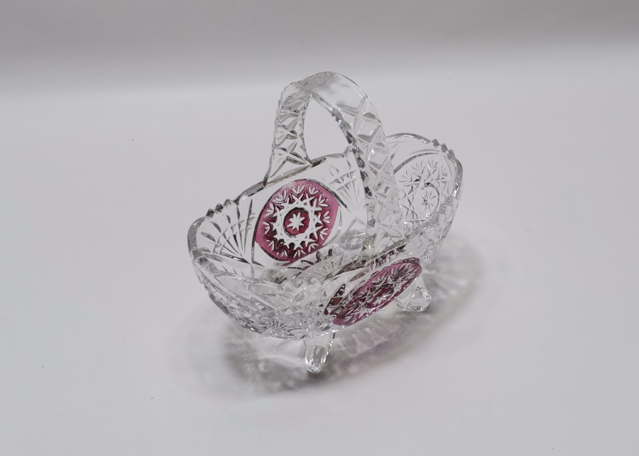 KRİSTAL KESME İŞÇİLİKLİ ANTİKA BAYRAM ŞEKERLİĞİ