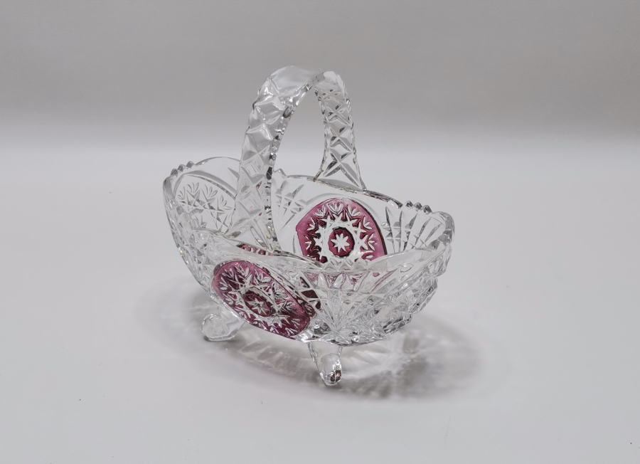 KRİSTAL KESME İŞÇİLİKLİ ANTİKA BAYRAM ŞEKERLİĞİ