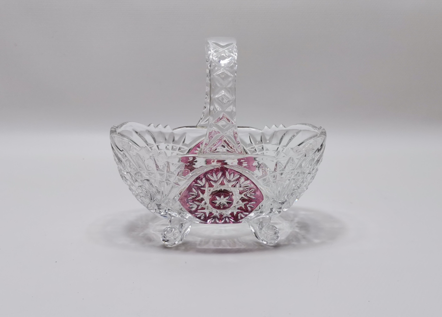 KRİSTAL KESME İŞÇİLİKLİ ANTİKA BAYRAM ŞEKERLİĞİ