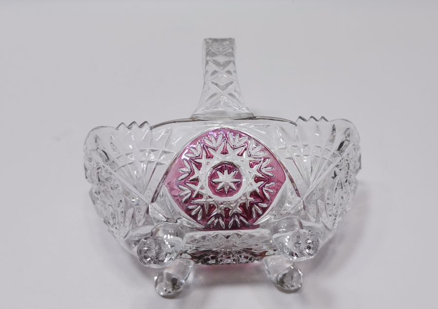 KRİSTAL KESME İŞÇİLİKLİ ANTİKA BAYRAM ŞEKERLİĞİ