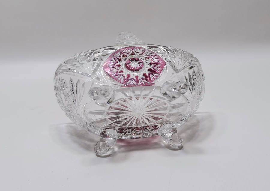 KRİSTAL KESME İŞÇİLİKLİ ANTİKA BAYRAM ŞEKERLİĞİ