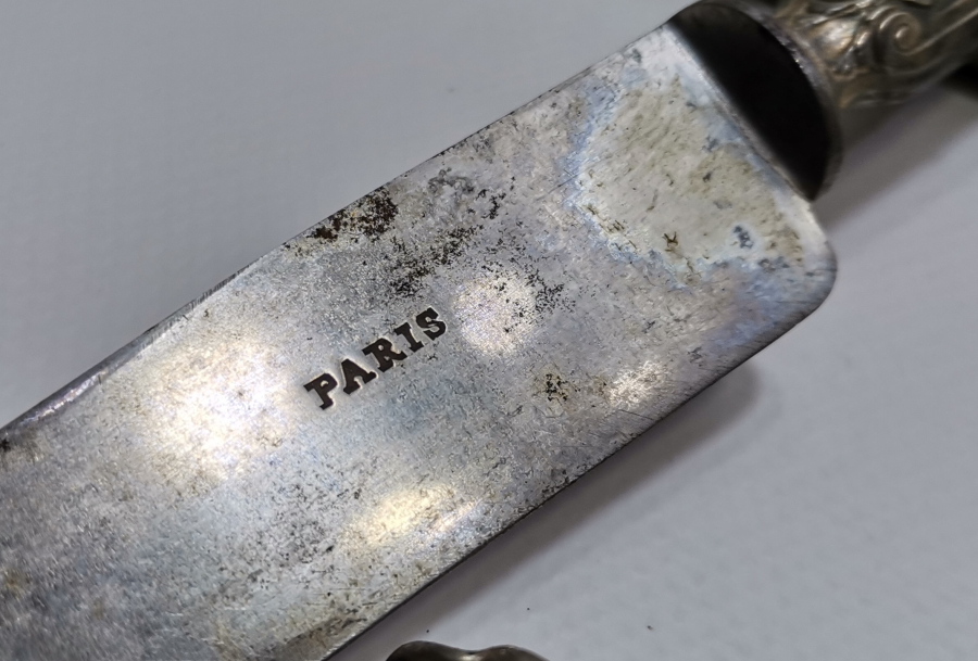 ORJİNAL KUTUSUNDA GÜMÜŞ KAPLAMA ANTİKA SERVİS TAKIMI