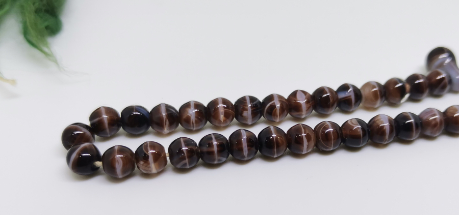 ORJİNAL PÜSKÜLÜ İLE OSMANLI DÖNEMİ BEYKOZ İŞİ NAMAZ TESPİHİ