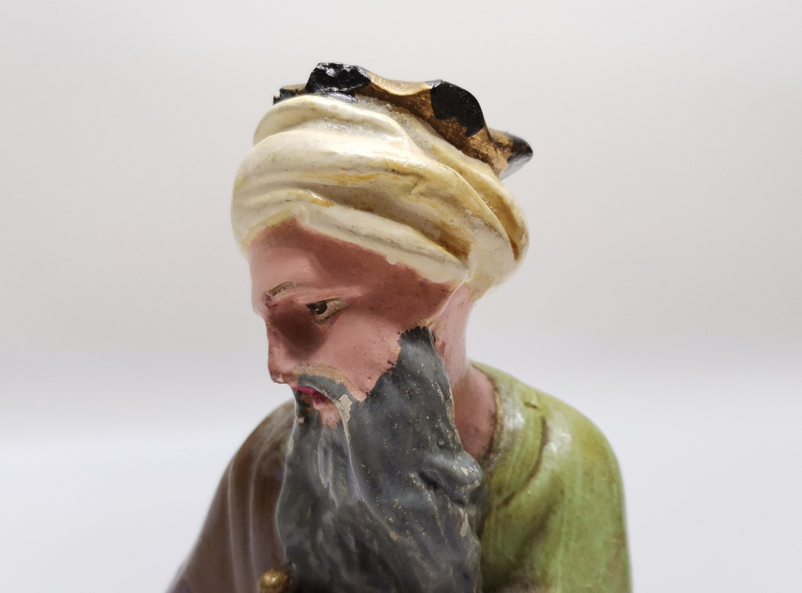 ORYANTALİST FİGÜRLÜ ANTİKA BİBLO