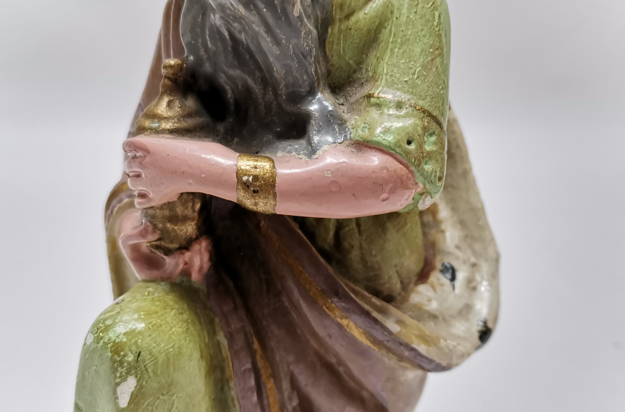 ORYANTALİST FİGÜRLÜ ANTİKA BİBLO