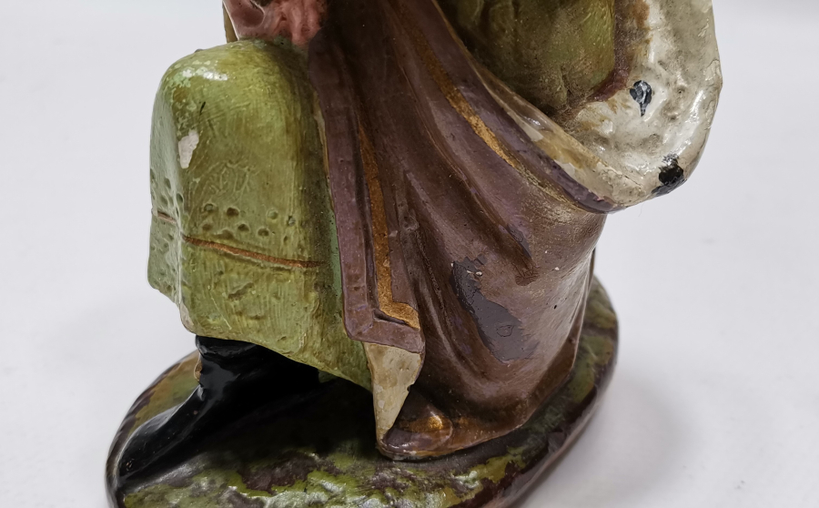 ORYANTALİST FİGÜRLÜ ANTİKA BİBLO