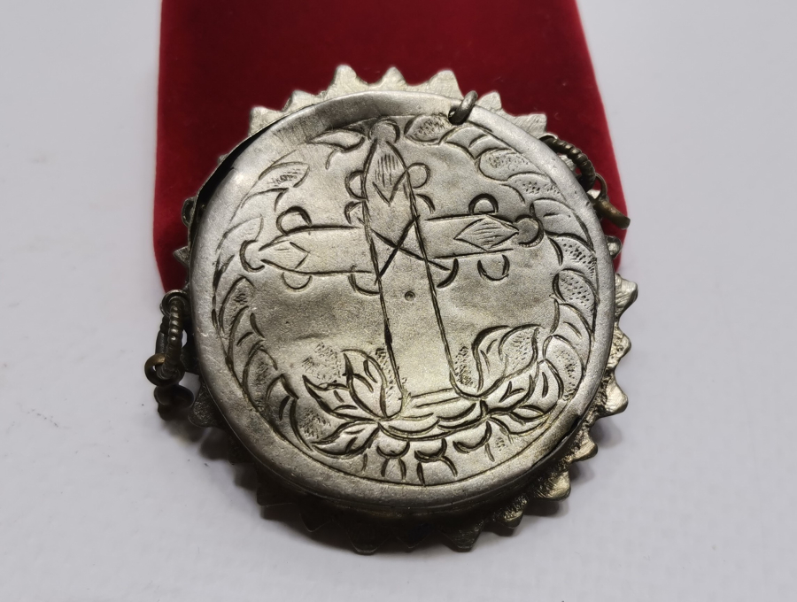 OSMANLI DÖNEMİ ÇOK NADİR GÜMÜŞ RUM ASKER PAZUBENDİ